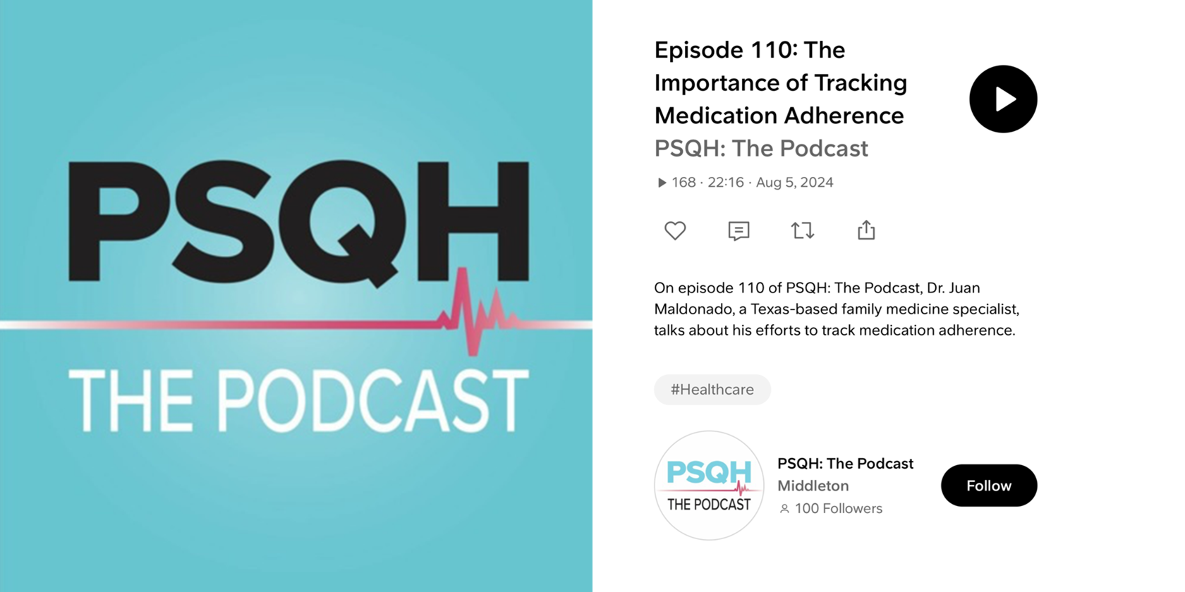 PSQH: The Importance of Tracking Medication Adherence